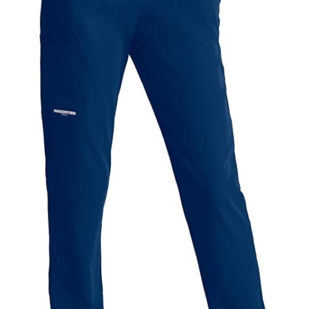 NWT- Skechers by Barco Vitality Charge Scrub Pants in navy blue. - Picture 6 of 15